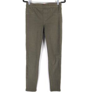 SPANX Jean-ish Ankle Olive Green Inner Shaping‎ Panel Legging #20018R MEDIUM